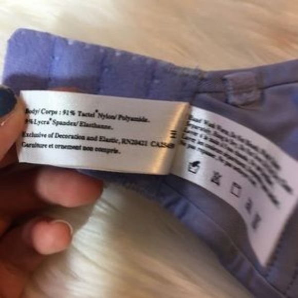 Lavender Wacoal Strapless Shapewear Bra 34B - Picture 4 of 7